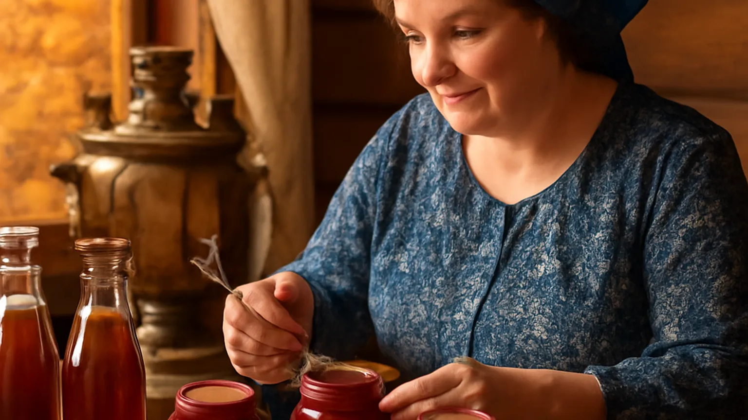Varenie et kvas artisanal : les conserves d'automne de la tradition russe