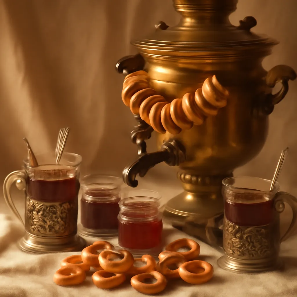 Nourriture russe — desserts et pâtisseries : medovik et syrniki