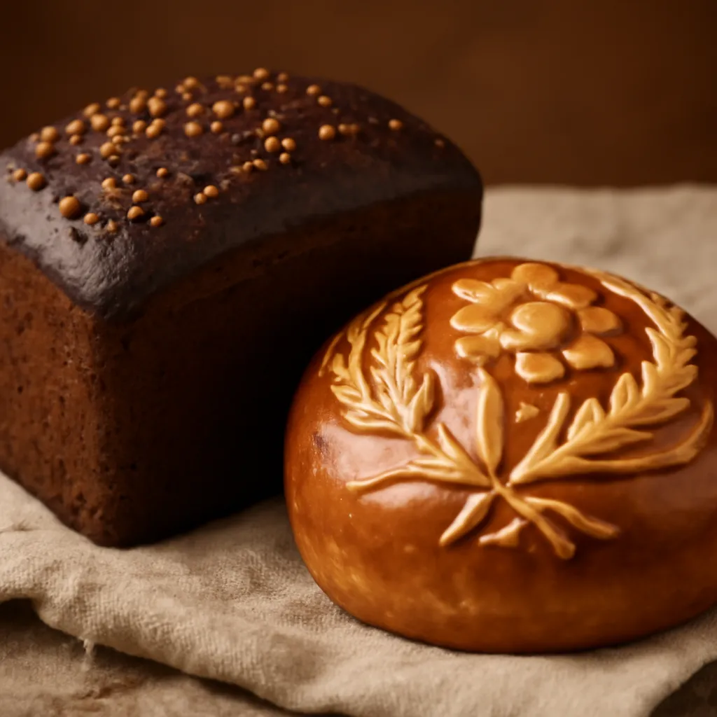 Pain noir russe 2026 : borodinski, karavai, koulitch — types et recettes