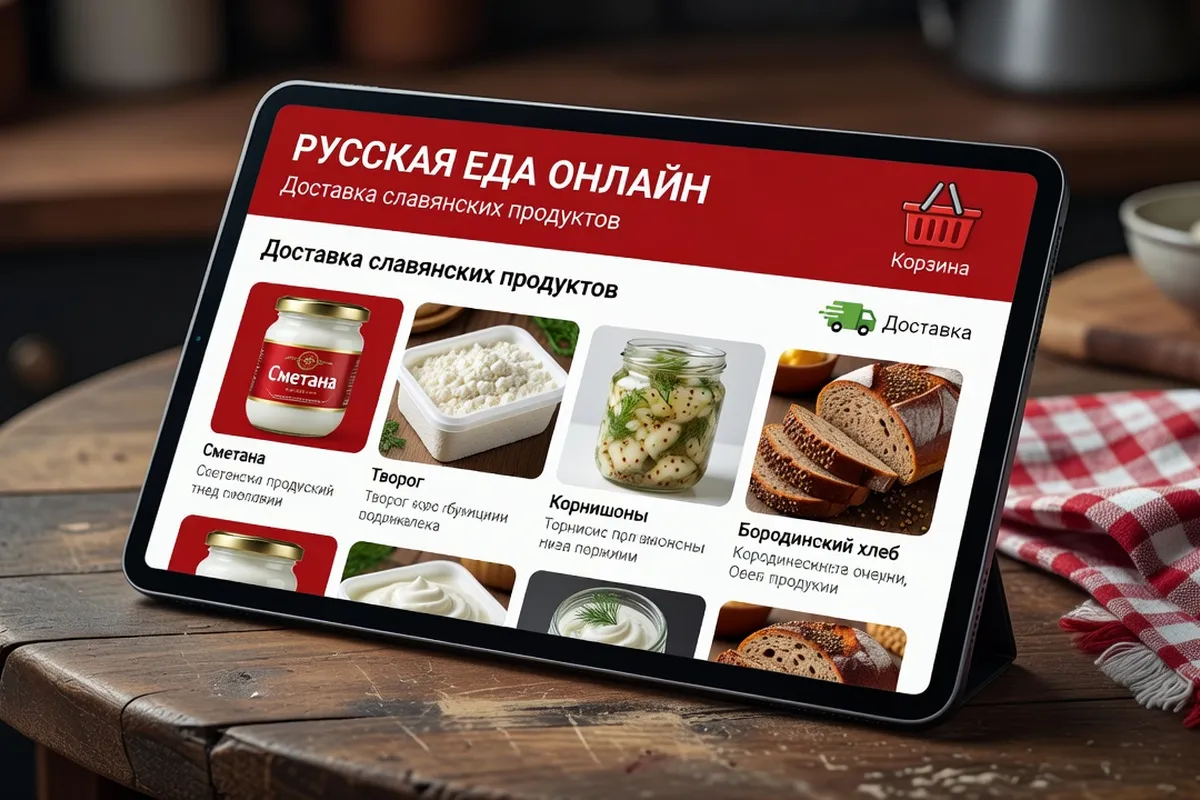 Commande en ligne épicerie russe