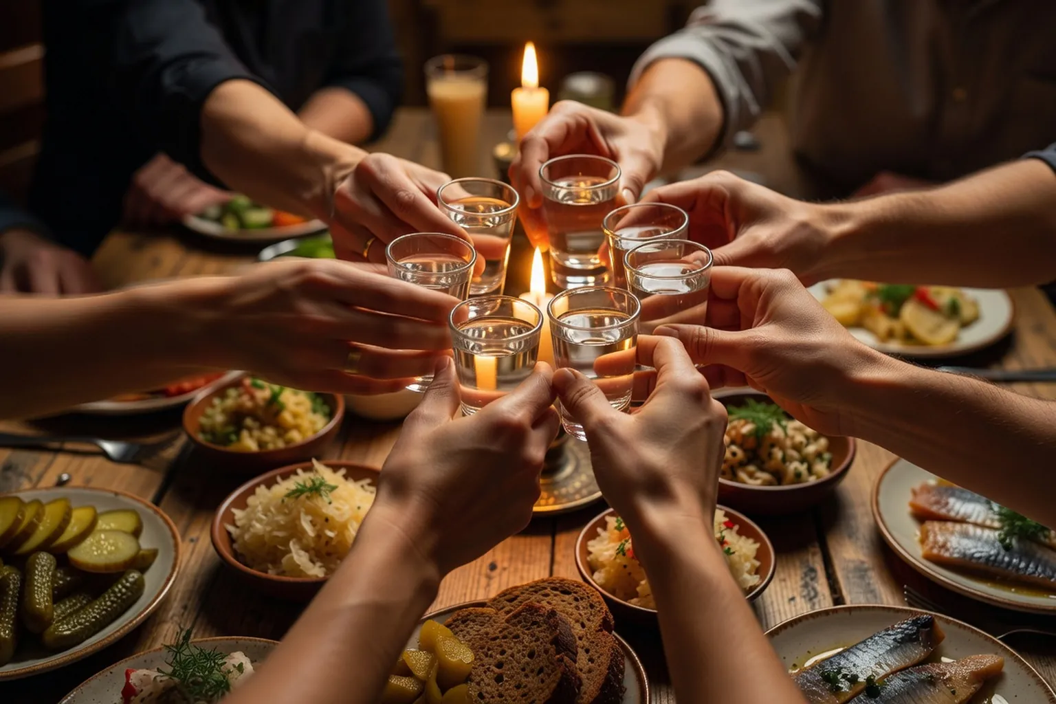 Rituels et toasts vodka - illustration 1