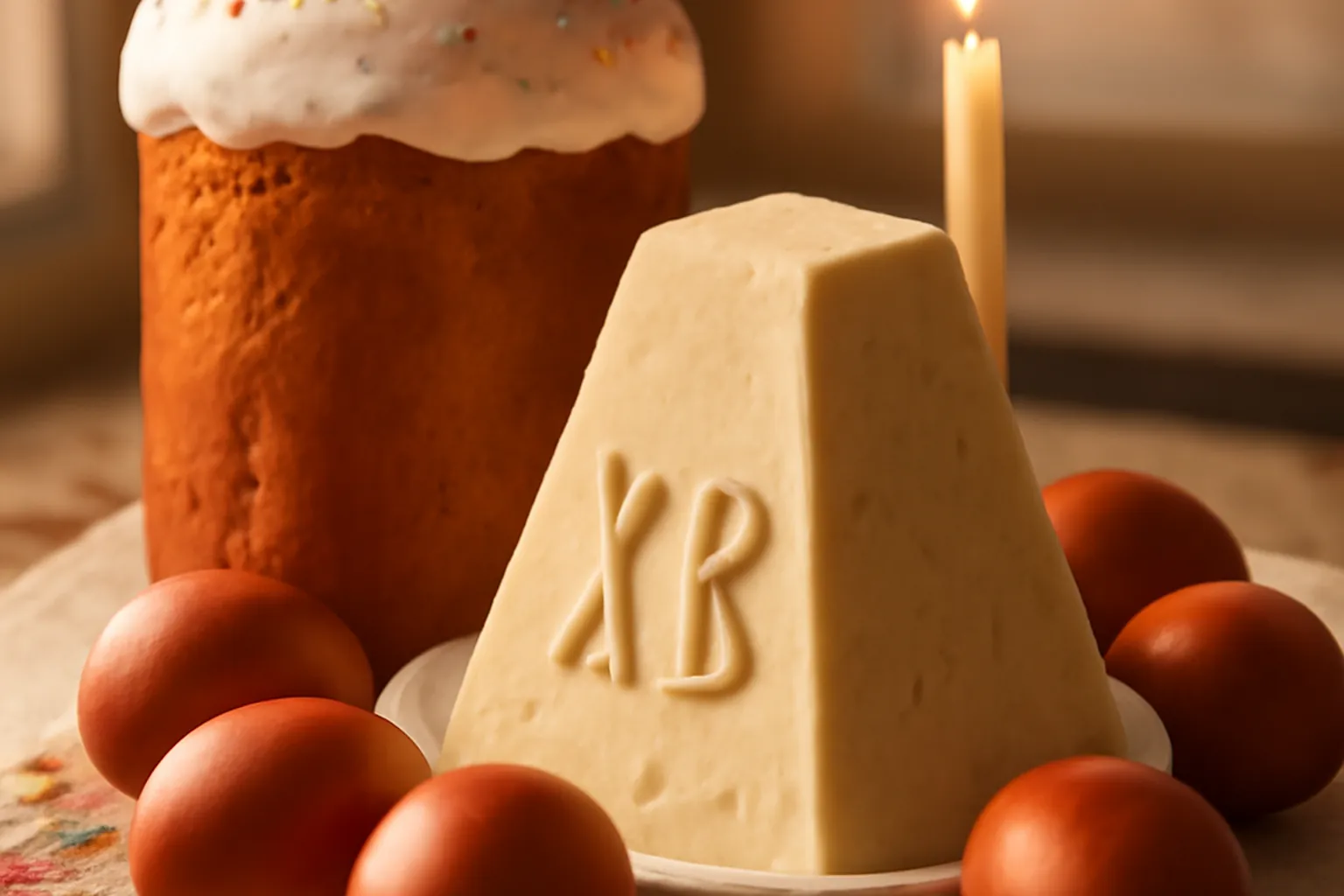 Koulitch et paskha de Paques : recette traditionnelle de la tradition russe