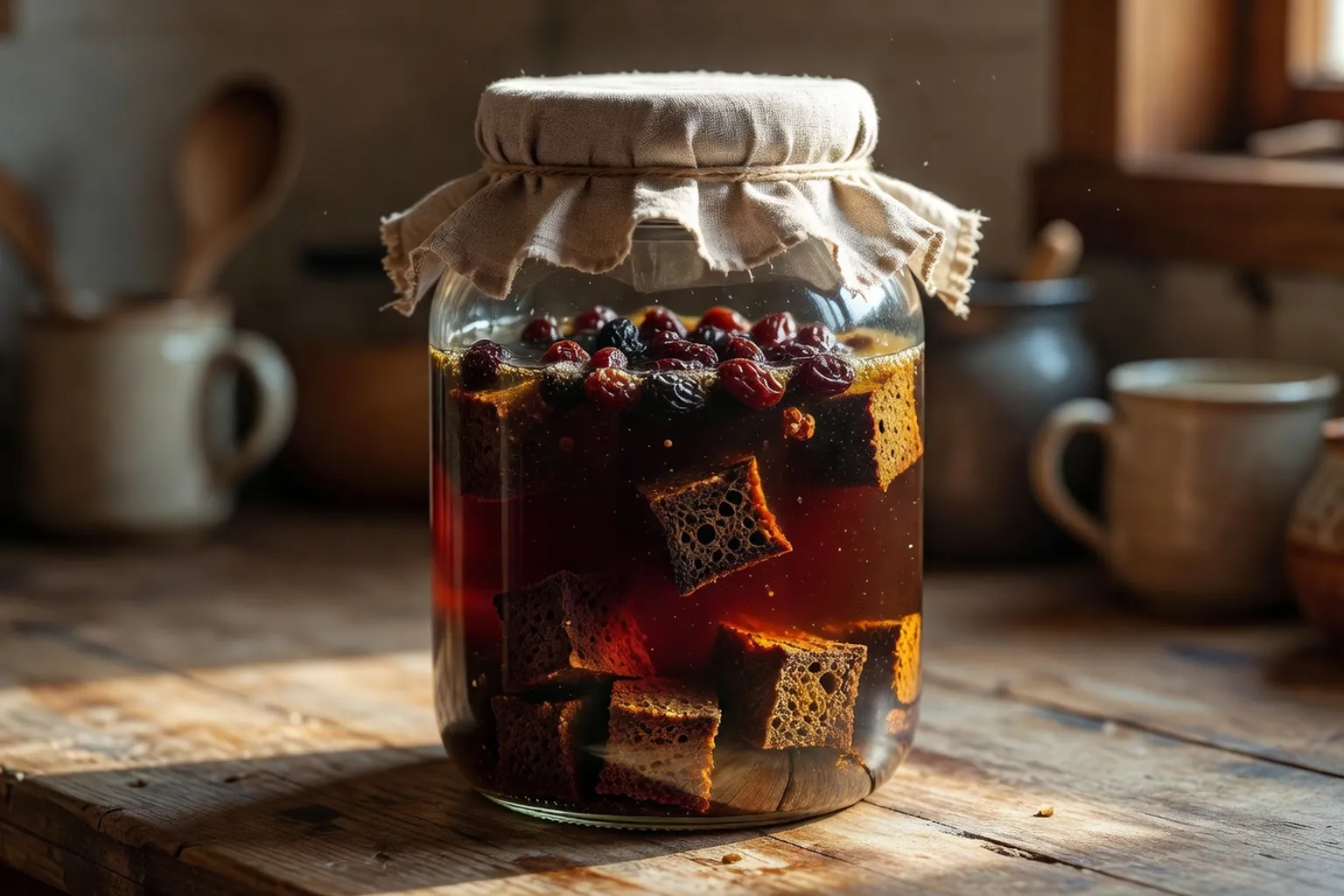 Kvas maison : recette pas-a-pas