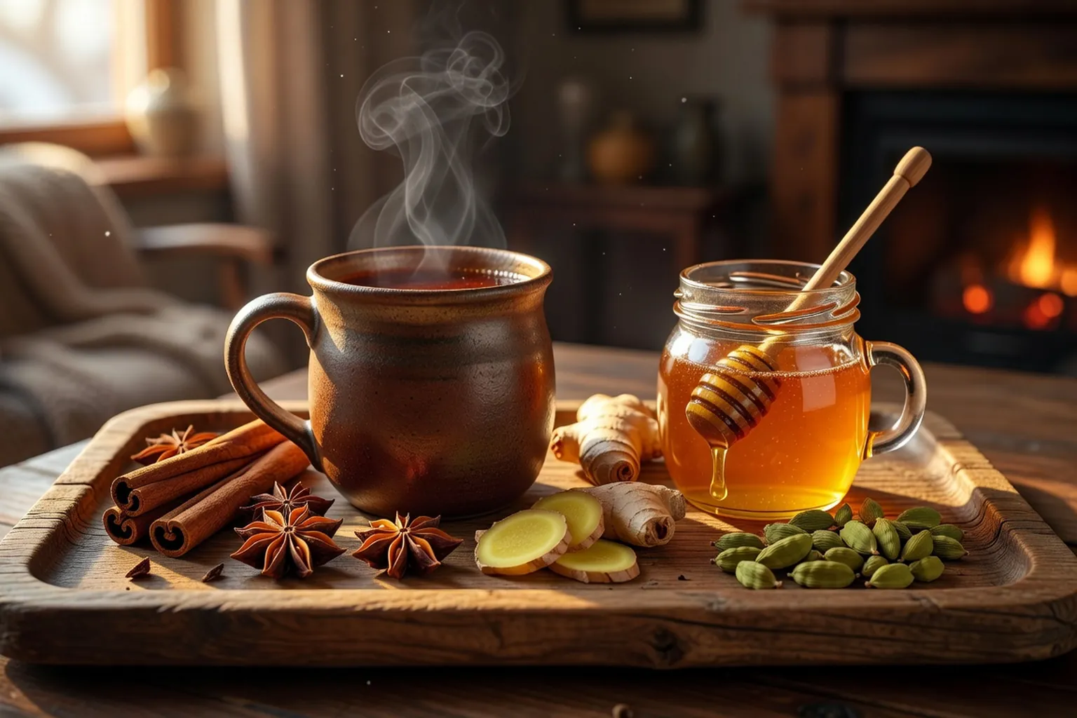 Sbiten : boisson epicee d'hiver